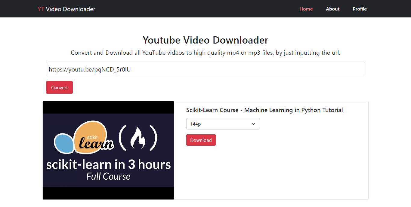 YouTube Video Downloader image